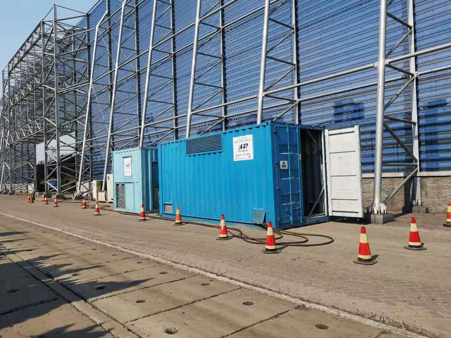 海工船發電機負載測試